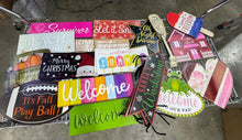 Load image into Gallery viewer, Box #8 of UV Printed and Store Bought Signs (40 Assorted Pieces)