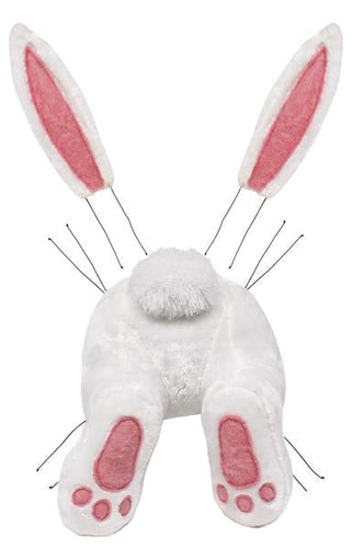 Easter Bunny Butt Plush Wreath Embellishment Kit : 3 Pieces, 25 inches Tall