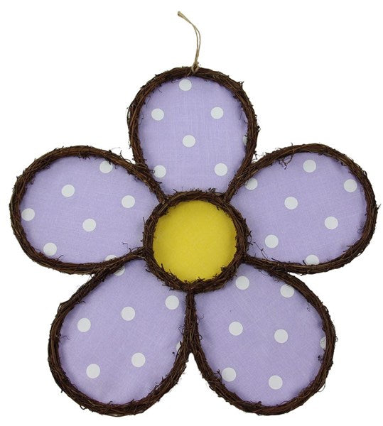 VINE POLKA DOT DAISY - 20.25 Inches x 19.5 Inches