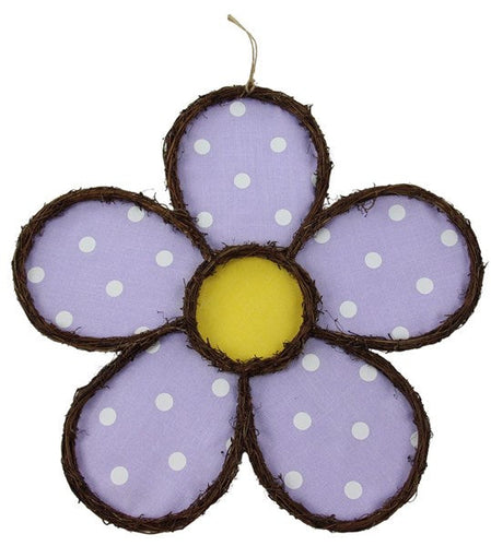 VINE POLKA DOT DAISY - 20.25 Inches x 19.5 Inches