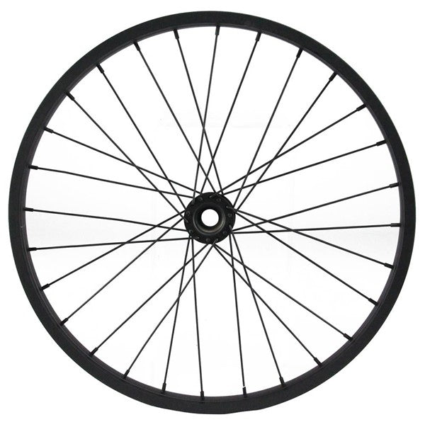 Decorative Bike Rim : Black - 16.5 Inches Diameter