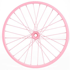 Decorative Bike Rim : Pink - 16.5 Inches Diameter