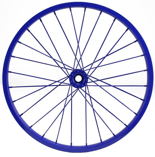 Decorative Bike Rim : Blue - 16.5 Inches Diameter