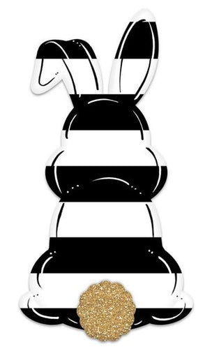 METAL BUNNY BOTTOM SIGN - 15