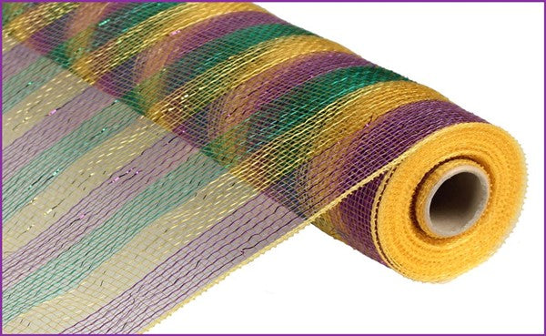 Mardi Gras - 21 Inches x 10 Yards (30 Feet)