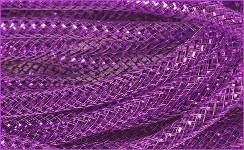 Deco Flex Tubing : Purple - 8mm x 30 Yards (90 Feet)