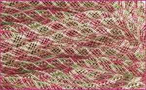 Deco Flex Tubing : Fuschia Pink Lime Green White - 8mm x 30 Yards (90 Feet)