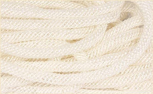 Faux Jute Flex Tubing : Cream Ivory - 8mm x 30 Yards (90 Feet)