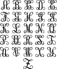 Load image into Gallery viewer, Box #22 of 10"-14" Vine  Monogram Letters (40 Assorted Pieces)
