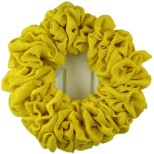 Load image into Gallery viewer, Sun Yellow Plain Burlap Wreath Already Made
