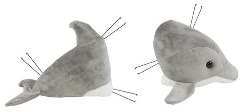 Dolphin Decor Kit : Grey White Black - 22 Inches Length x 11 Inches Height