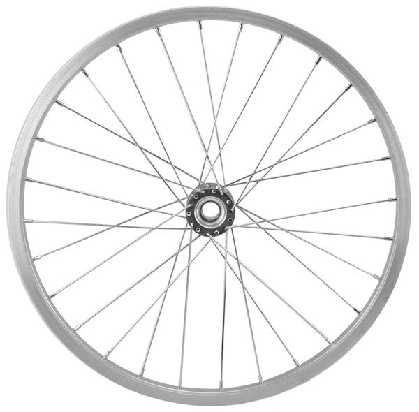 Decorative Bike Rim : Silver - 16.5 Inches Diameter