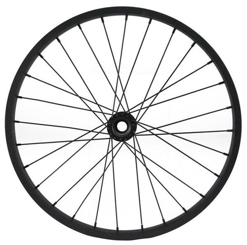 Decorative Bike Rim : Black - 16.5 Inches Diameter