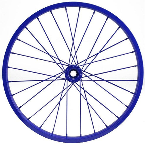 Decorative Bike Rim : Blue - 16.5 Inches Diameter
