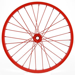 Decorative Bike Rim : Red - 16.5 Inches Diameter