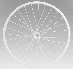 Decorative Bike Rim : White - 16.5 Inches Diameter