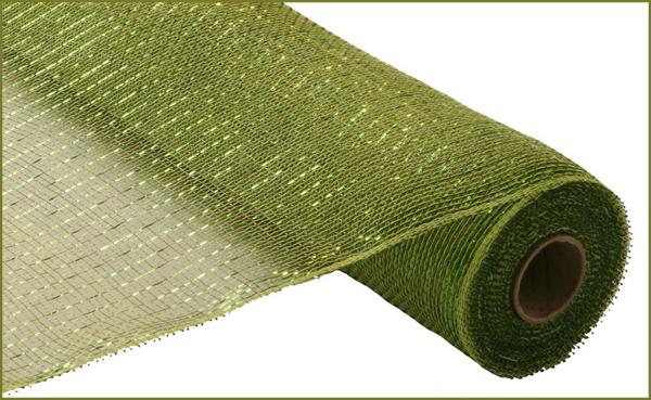 https://cdn.shopify.com/s/files/1/0388/5390/2381/files/Item Number: RE100149<br><br>Deco Poly Mesh Ribbon : Metallic Moss Green - 21 Inches x 10 Yards (30 Feet).jpg