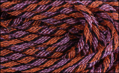 Faux Jute Flex Tubing : Orange Purple Black - 8mm x 30 Yards (90 Feet)