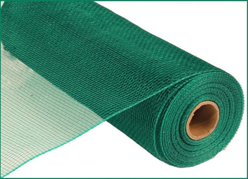 Deco Poly Mesh Ribbon : Value Mesh Ribbon Emerald Green - 10 Inches x 10 Yards (30 Feet)