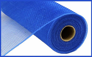 Deco Poly Mesh Ribbon : Value Sky Blue - 10 Inches x 10 Yards (30 Feet)