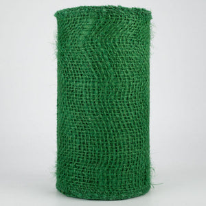Loose Weave Colorfast Burlap : Emerald Green - 6 Inches x 10 Yards (30 Feet)